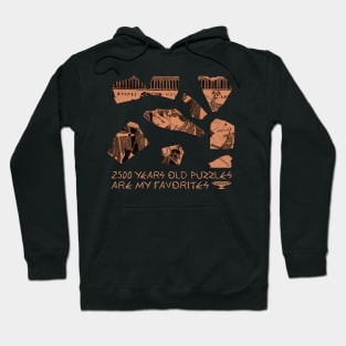 Ancient Greek Vase Fragment Hoodie